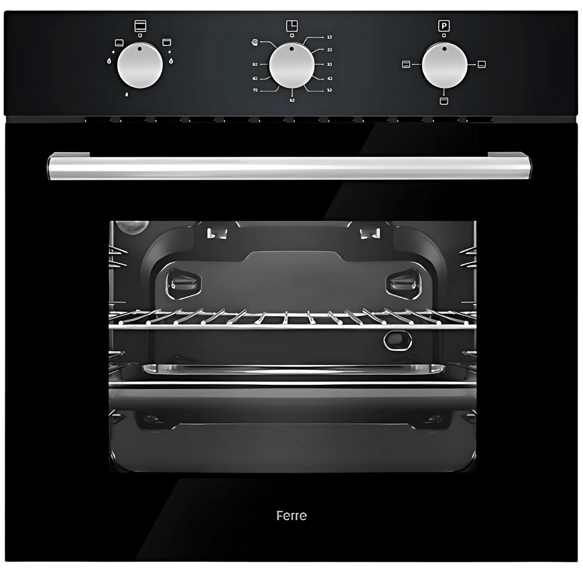 FERRE BUILT IN OVEN 78L BLACK